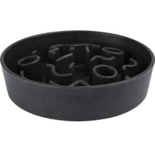 Hund Katze Futternapf District 70 Bamboo Dog Slow Feeder Ø 21 cm Antischling-Napf aus Bambus,anthrazit anthrazit