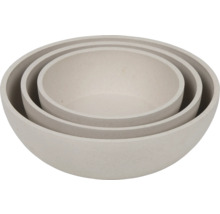 Hund Katze Futternapf District 70 Bamboo ø ca. 14 cm x 5,2 cm, ca. 570 ml, Bambus beige