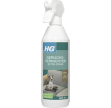 HG Geruchsvernichter extra stark für Hunde und andere Haustiere in 500 Milliliter Sprühflasche