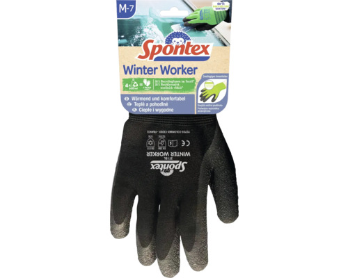 Spontex Winter Worker Handschuhe, Größe M-7