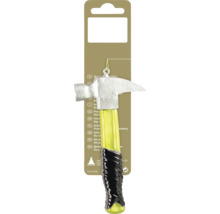 Dekorativer Hammer als Christbaumschmuck mit Aufhänger