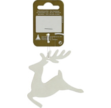 Dekorativer Renntier-Anhänger als Weihnachtsbaumschmuck