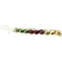Verpackung mit Christbaumkugeln