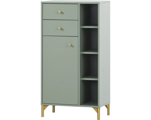 Highboard Möbelpartner Ando 60.2x114.4x33.05 cm pistazie