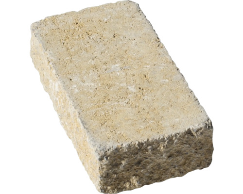 Einzelner Pflasterstein aus Beton