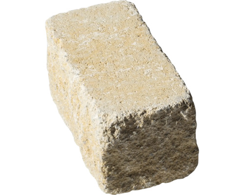 Einzelner Pflasterstein aus Naturstein