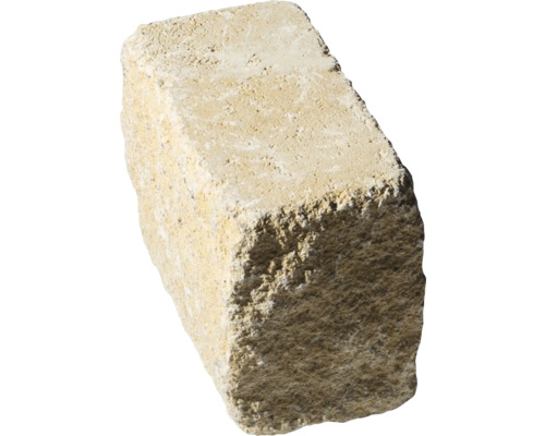 Einzelner Mauerstein aus Beton