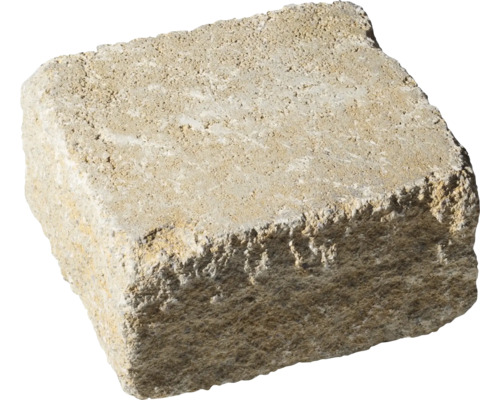 Einzelner Pflasterstein aus Beton
