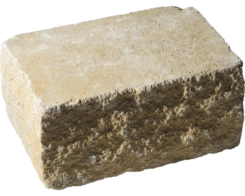 Einzelner Mauerstein aus Beton
