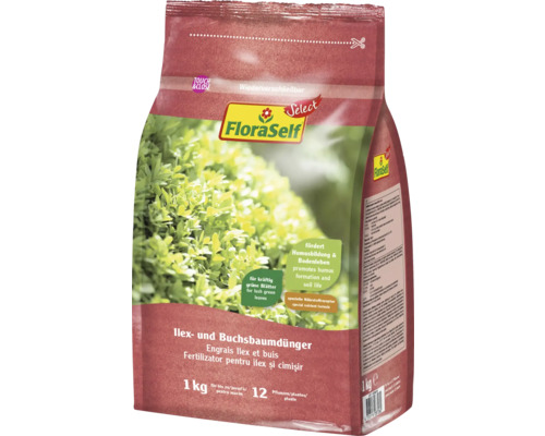 Ilex- & Buchsbaumdünger FloraSelf Select 1 kg