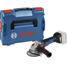 Akku-Winkelschleifer mit Zubehör-Koffer und Bosch Logo