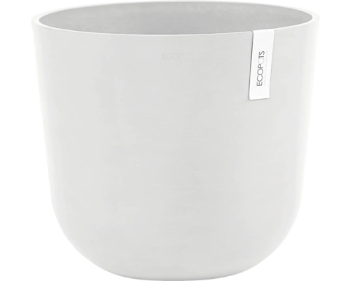 Weißer Pflanztopf