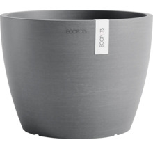 Grauer Ecopots Blumentopf