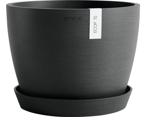 Ecopots Blumentopf mit Untersetzer