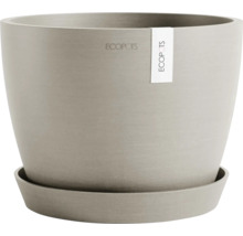 Ecopots Blumentopf mit Untersetzer