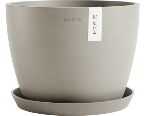 ECOPOTS Pflanztopf mit Untersetzer