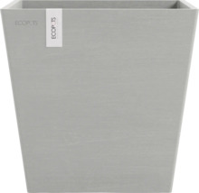 Vierckiger Pflanzkübel aus Kunststoff