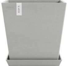 Viereckiger Pflanztopf mit Untersetzer