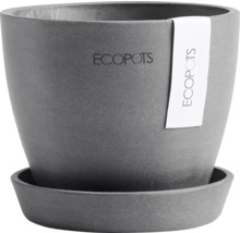 Ecopots Blumentopf mit Untersetzer