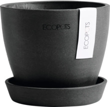 Ecopots Blumentopf mit Untersetzer