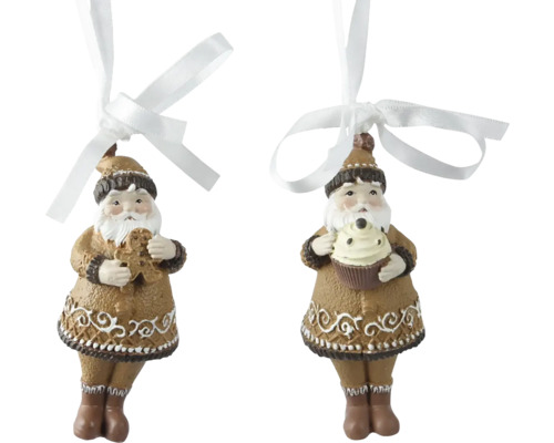 Christbaumhänger Lebkuchen 9 cm