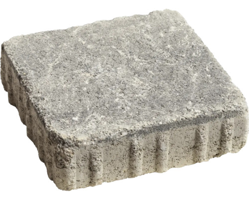 DOM Pflaster Antik Rauchquarz 21x21x6cm Grauer Betonpflasterstein