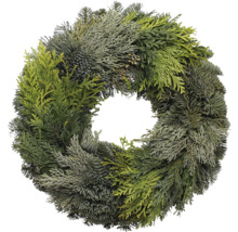 Dekorativer Tannenkranz für festliche Anlässe