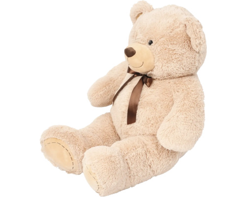 Sitzender Teddybär mit Schleife