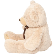 Plüsch Teddybär mit Schleife im Profil