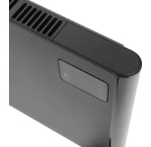 Detailansicht eines elektrischen Heizkörpers.