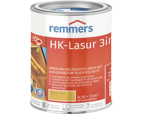 HK-Lasur Remmers eiche hell 750 ml