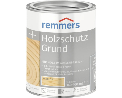 Remmers Holzschutz Grund Holzschutzgrundierung im Metalleimer
