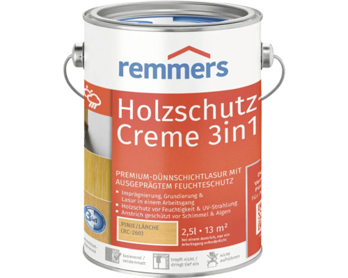Holzschutz-Creme Remmers pinie/lärche 2,5 l