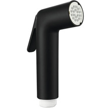 Bidetarmatur in Schwarz mit Brausekopf