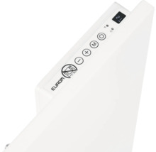 Bedienfeld eines Heizgeräts mit verschiedenen Tasten und Symbolen