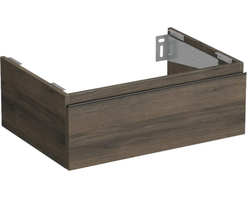 Waschtischunterschrank Jungborn Trenta 70x26x49,8 cm eiche holzdekor TRE DESK SS 70 1Z B 25