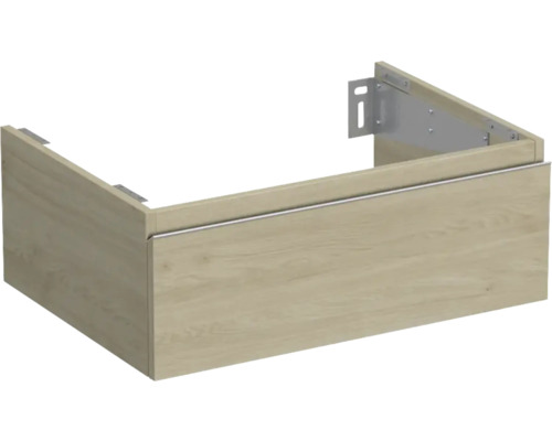 Waschtischunterschrank Jungborn Trenta 70x26x49,8 cm eiche holzdekor TRE DESK SS 70 1Z S 70