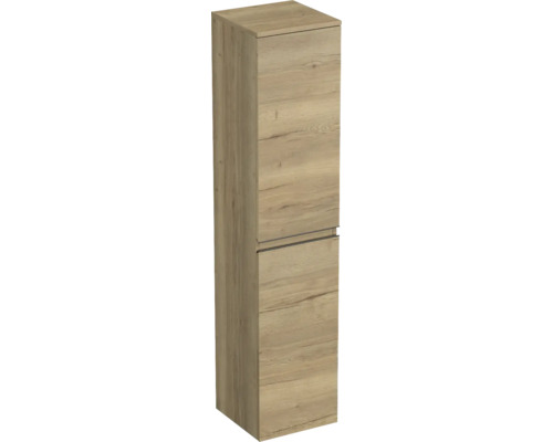 Hochschrank Jungborn Trenta 35x161,8x35 cm eiche holzdekor TRE SV 35 P B 80 Hochschrank aus Holz für das Badezimmer