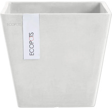 Quadratischer Blumentopf aus Kunststoff