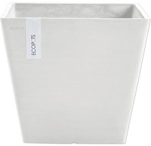 Eckiger Pflanztopf aus Kunststoff