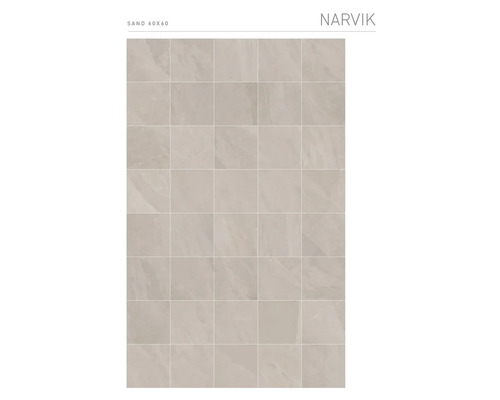 Narvik Sandfliese 40x60 cm Ansicht