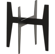 Schwarzer Pflanzenständer aus Metall