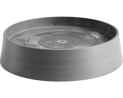 Graue Brunnenschale aus Stein