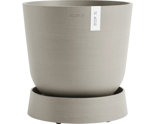 Ecopsots Pflanztopf mit Untersetzer