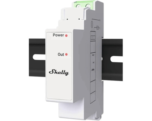 Shelly Hutschiene Zubehör Pro 3EM Switch Add-on Relais max 2A nur für Pro 3EM 120A Shelly Hutschiene Relais zur Hausautomation