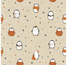 Muster mit Pinguinen und Sternen