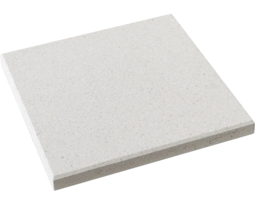 Helle quadratische Terrassenplatte