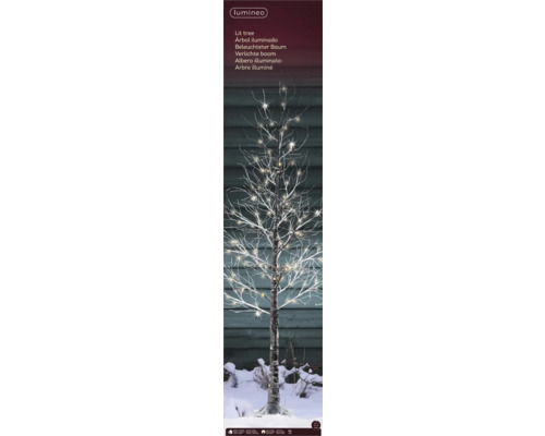 Beleuchteter Baum mit Lichtern für den Innen- und Außenbereich