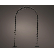 Dekorativer Torbogen mit LED-Beleuchtung für den Außenbereich