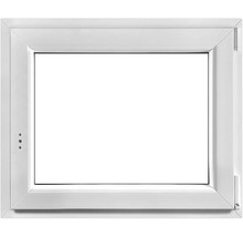Rechteckiges Fenster mit Kunststoffrahmen